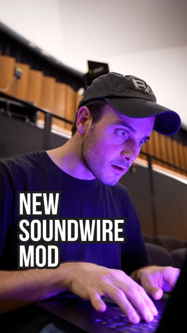 SoundWire mod unveiled.. 😱  ... Or was it just a nightmare? 👻  #soundwire #sonnect #audioengineer #AudioEngineering #soundengineer #soundengineering #proaudio #livesound #AudioTech
